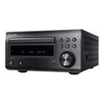 Micro-système Denon D-M41DAB - Lecteur CD/MP3, radio numérique DAB/DAB+/AM/FM, Bluetooth - 60W - Noir-1