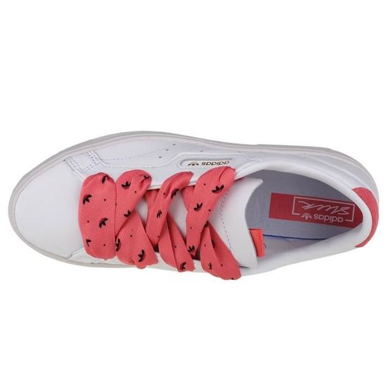 Adidas sleek femme blanche on sale