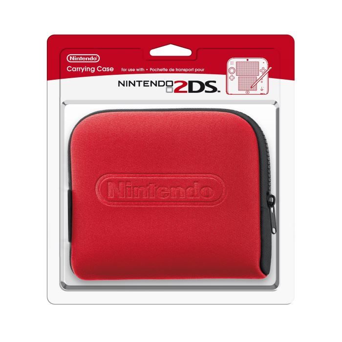 Pochette de Transport Nintendo 2DS Rouge Cdiscount Informatique