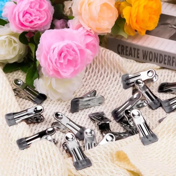 Lot De 4 Pinces C En Acier Inoxydable - Petites Pinces 