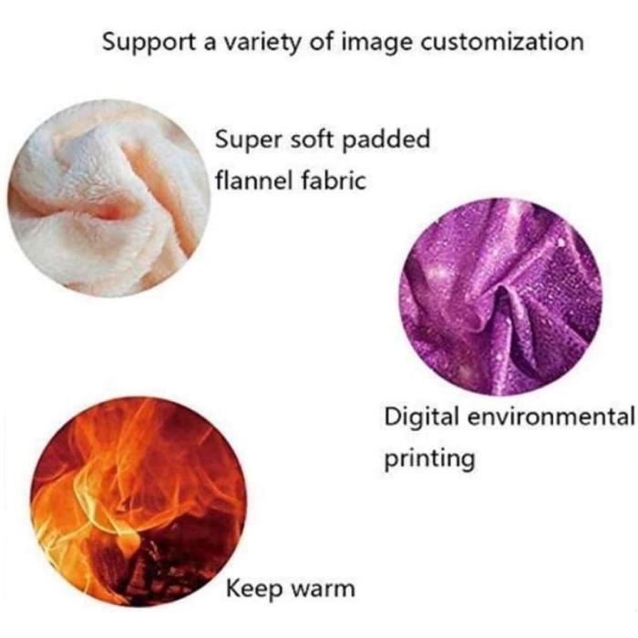 Couverture Polaire En Flanelle Éléphant Animal Coloré 3D Imprimée Couverture De Lit Plaid Polaire Pour Adultes 140x200cm[2513] - Maison