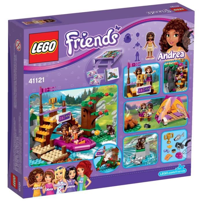 Lego Friends Raft LEGO® Friends 41121 Rafting à la Base D'Aventure - Cdiscount Jeux - Jouets