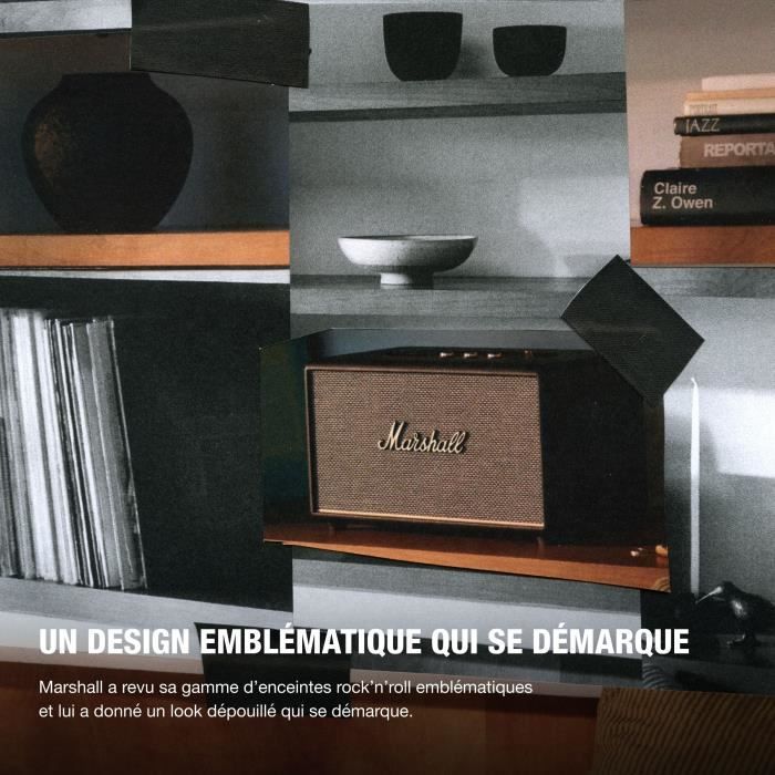 Enceinte résidentielle MARSHALL Stanmore II Noir