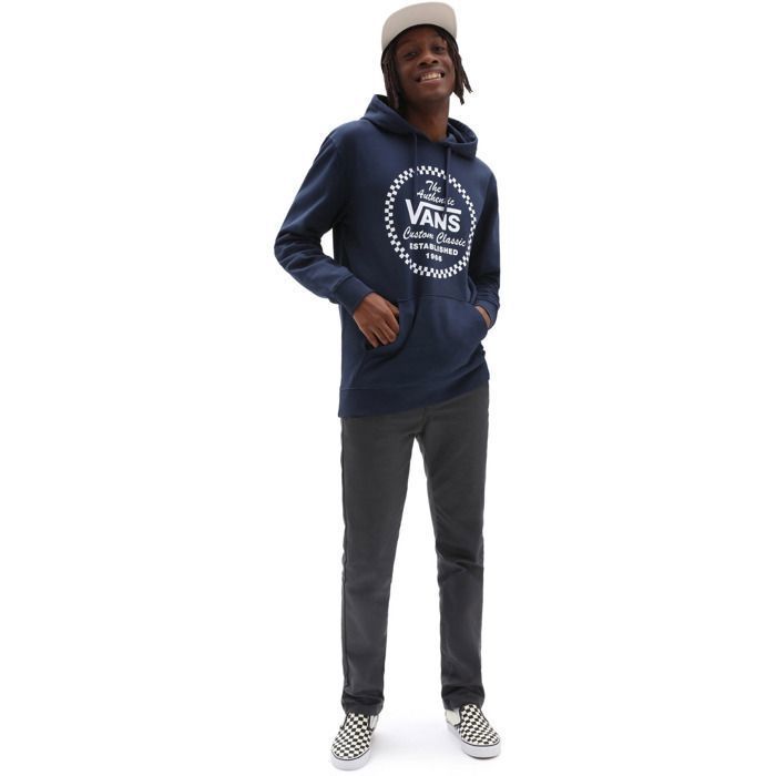Sweat a Capuche VANS Athletic Bleu Homme Manches longues