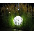 LUMISKY - Boule lumineuse filaire pour extérieur LED - blanc BOBBY - 40cm culot E27-3