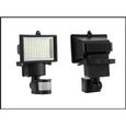 Lampe de sécurité solaire avec détecteur de mouvement infrarouge - 100 LED - Noir - PVC - Contemporain-3
