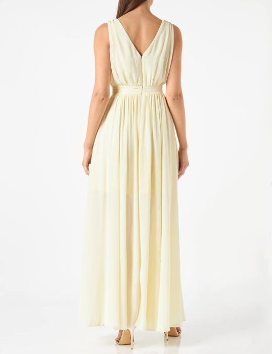 Robe en mousseline de soie morgan discount