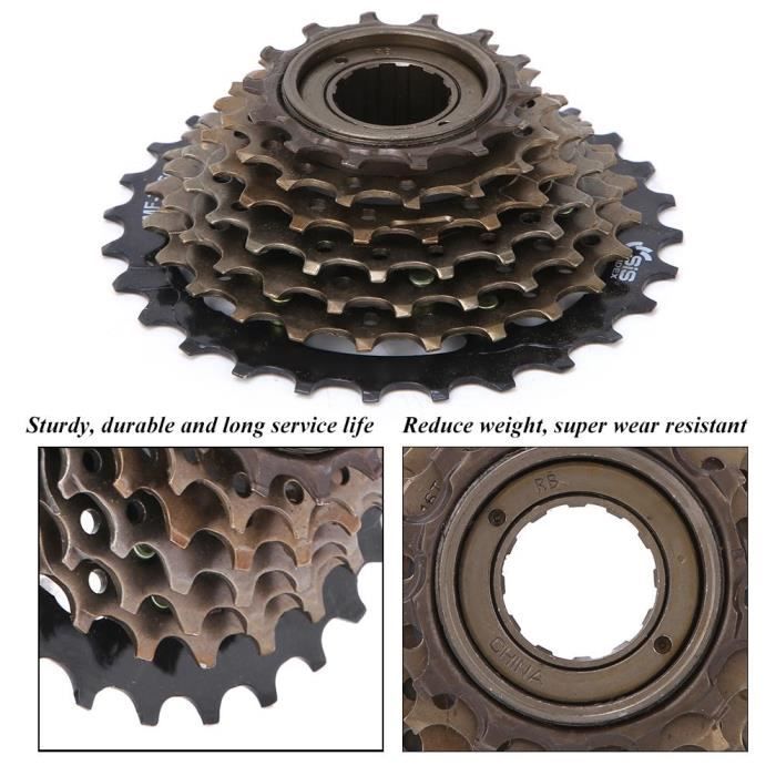 TZ500 7 Roue libre a 7 vitesses pour velo a 21 vitesses accessoire de velo pour VTT