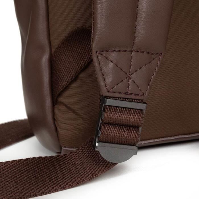 Eastpak cuir marron new arrivals