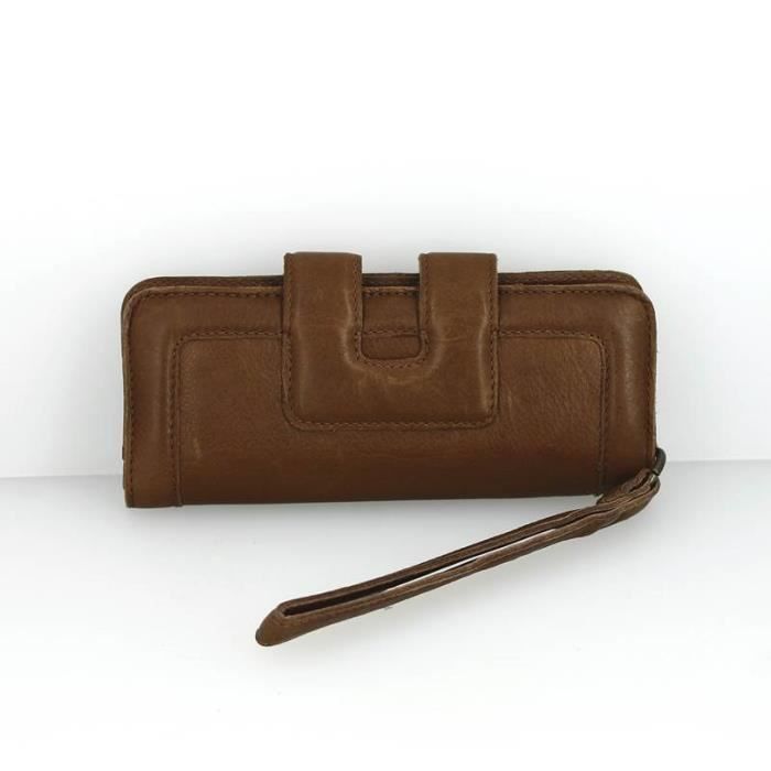 Porte monnaie Gerard Darel Saint Germain Caramel. Cdiscount