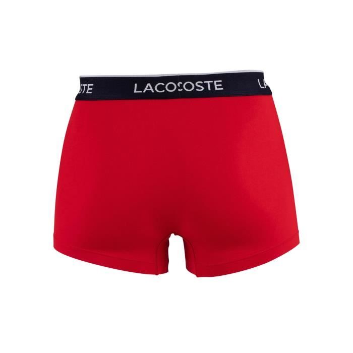 Lacoste Pour des hommes Lot de 3 boxers d contract s Multicolore
