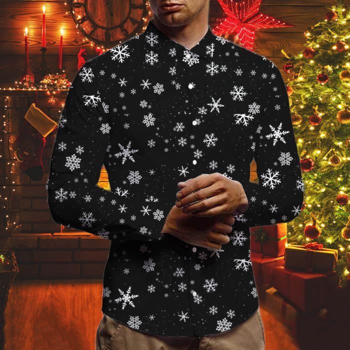 Chemise de noel pour homme outlet