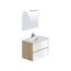 Marque Amazon Movian Argenton Meuble De Salle De Bain Avec Miroir Et Lavabo 81 X 46 5 X 57 Cm Gris Achat Vente Miroir Salle De Bain Soldes Des Le 15 Juillet Cdiscount