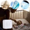 Machine à bruit blanc, Rechargeable par USB, arrêt chronométré, pour dormir et se détendre, pour bébé et adul-0