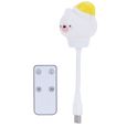 Drfeify Lampe de nuit Mignonne veilleuse USB LED veilleuse à télécommande pour bébé dormir pépinière-0