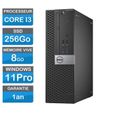 Unité Centrale Dell : PC Bureautique Abordable sous Windows 11, i5, 8 Go RAM, SSD 256 Go-0