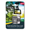 Integral  - Micro SD XC 64Go, Carte Mémoire Haute Endurance pour Dashcam Enregistreur de Conduite, jusqu`à 95Mb/s, Classe 10, U3 +-0