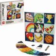 LEGO 21226 Art  Projet Artistique - Creer Ensemble, Set De Construction, Art Mural, Loisirs Creatifs pour Adultes Et Enfants-0