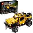 LEGO® Technic 42122 Jeep Wrangler Rubicon Modèle de collection de 4x4, SUV tout-terrain, jeu de construction de véhicule-0