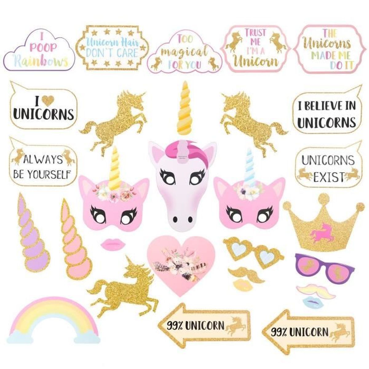 30pcs Licorne Cadre Photo Booth Props Selfie Accessoires Photographie Bricolage Kit Masques Pour Fete D Anniversaire Mariage Achat Vente Pack Objets De Deco Cdiscount 30pcs Licorne Cadre Photo Booth Props Selfie Accessoires Photographie Bricolage Kit Masques Pour Fete D Anniversaire Mariage Achat Vente Pack Objets De Deco Cdiscount