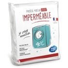 SWEET NIGHT Protège matelas imperméable - 180 x 200 cm - Blanc