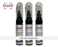 MSRP FRANCE - Kit stylos retouche peinture voiture pour OPEL GHK  & White Pearl      - Atténuer rayures ou éclats de peinture