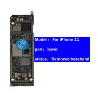 Ensemble de tournevis,Carte CNC pour Iphone 11,11pro Max,64 go,suppression de CPU,perceuse de bande de base- 11 down[F60]