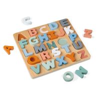 Puzzle Alphabet Sweet Cocoon 26 pcs (bois) - Janod - Dès 2 ans