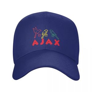 CASQUETTE Bleu - Casquette ajustable - Ajax-Casquette de Bas