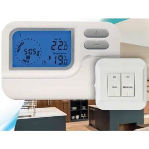 THERMOSTAT D'AMBIANCE AMBIANCE Thermostat hebdomadaire programmable RF -