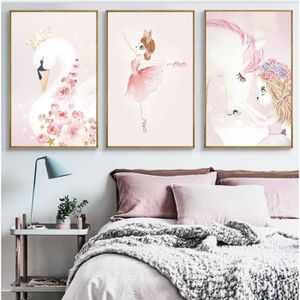 Tableaux toiles canvas murale pour décor chambre enfant bébé fille garçon  Fantasy Fields TD-11735A