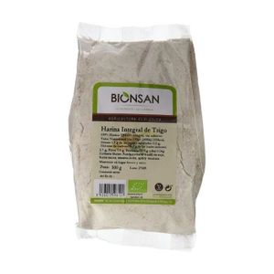 FARINE LEVURE Bionsan+Farine de blé entier biologique 500 g
