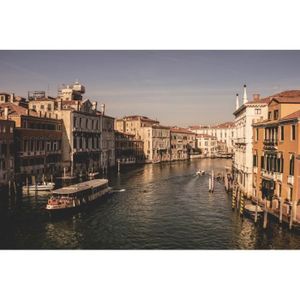 AFFICHE - POSTER Poster Affiche Canal de Venise Plus Belle Ville du