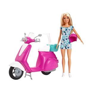 POUPÉE Poupée Barbie et Scoote - MATTEL VL76X - Noir - Po