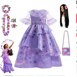 UPORPOR LED Encanto Deguisement Fille Robe Enfants Anniversaire Princesse  Carnaval Robe Halloween Costume (Blue, 160) : : Jouets