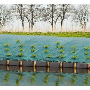 PAILLAGE - VOILE SHOT CASE - Toile de paillage paysages - vert 90 g