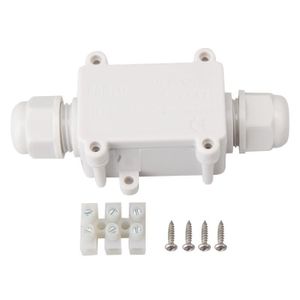 Connecteur de c/âble ext/érieur noir Connecteur de c/âble ext/érieur SENRISE 2//3 broches /étanches pour lext/érieur Lot de 2 connecteurs IP68
