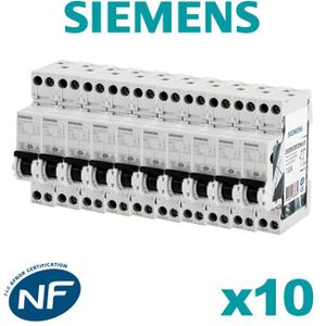 Siemens 5sv – Interrupteur différentiel clase-a 4 pôles 40 a 30 mA 70 mm 