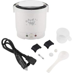 CUISEUR À RIZ 1L Mini Cuiseur À Riz 12V Électrique Lunch Box Por