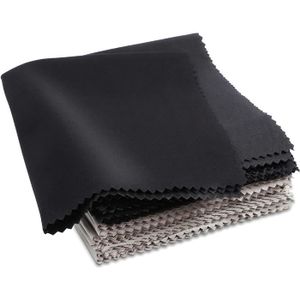 Lot De 8 Chiffons Microfibre Pour Lunettes Et écrans - 21x20 Cm, Doux, Lavables, Sans Rayures