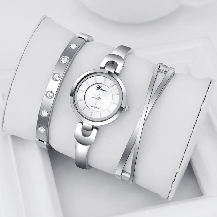 Montre hotsell bracelet argent