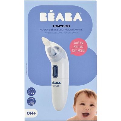 Aspirateur Nasal Bébé Électrique Rechargeable - 3 Niveaux D'Aspiration, 3 Embouts Silicone, Fonction Musicale Et Lumières - 4