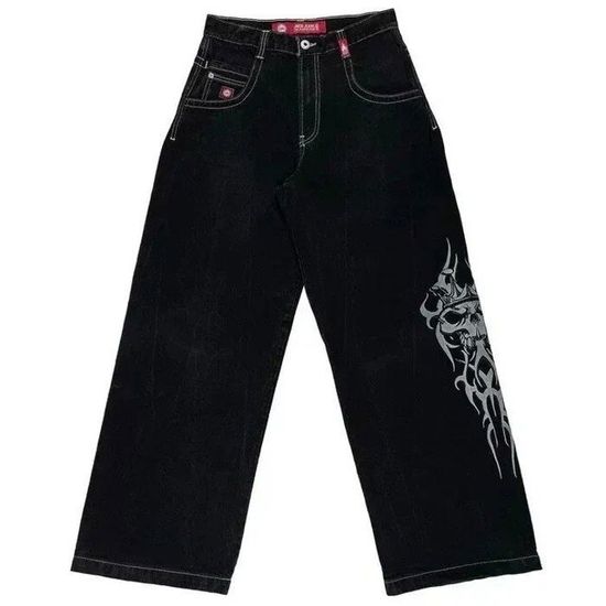 Short En Jean Vintage Y2K Fille - Taille Haute Baggy Avec Dentelle Et Nœud