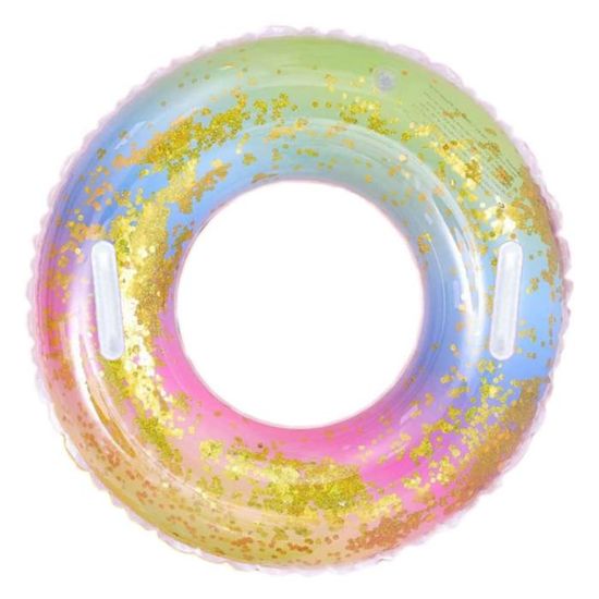 Bouée gonflable flottante à paillettes pour piscine Stella & Finn | Party City Bouée gonflable flottante à paillettes pour piscine Stella & Finn | Party City