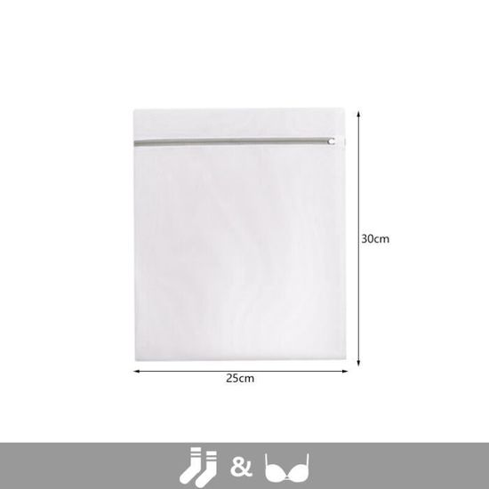 Sac à Linge En Maille 3 Tailles - Pour Couches Lavables, Délicats - Fermeture à Cordon, Lavable Machine - Fabriqué En Europe