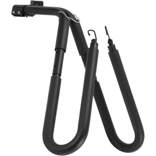 Support De Planche De Surf Pour Vélo - En Aluminium, Ajustable - Compatible Shortboard, Longboard, Paddle - 14