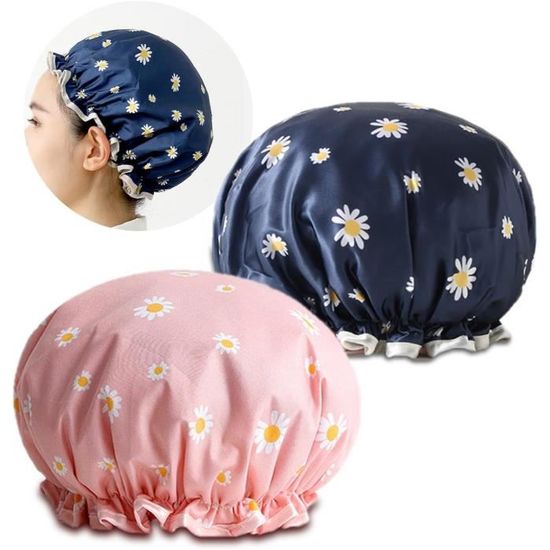 2 Bonnets En Satin Réglables CUTeFiorino - Chapeau De Pêcheur Unisexe - Double Couche Doublure Satin - Taille Unique