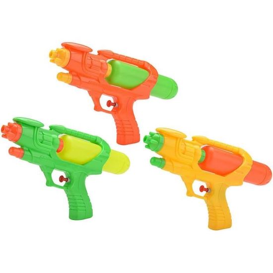 4 Pistolets à Eau HAMKU Pour Enfants – Mousse EVA, Sans Fuite, Longue Portée – Idéal Pour Plage, Piscine, Batailles D'été