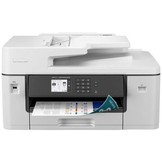 Brother MFCJ6540DWE Imprimante multifonction à jet dencre couleur A3 imprimante, scanner, photocopieur, fax chargeur au