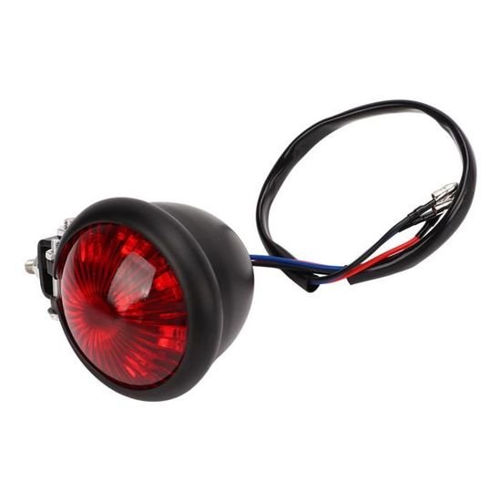 Feu Arrière Moto GFDSGRE 12V Universel - Stop, Position Et Clignotants Intégrés